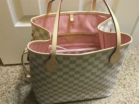 pink louis vuitton neverfull rose ballerine interior|louis vuitton never full handbags.